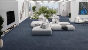 Carpete Modular Trends: Durabilidade, Saúde e Estilo para Ambientes Corporativos